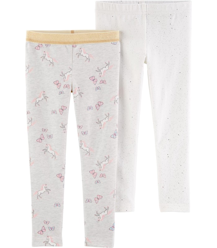 Набір легінси з єдинорогами і блискучі